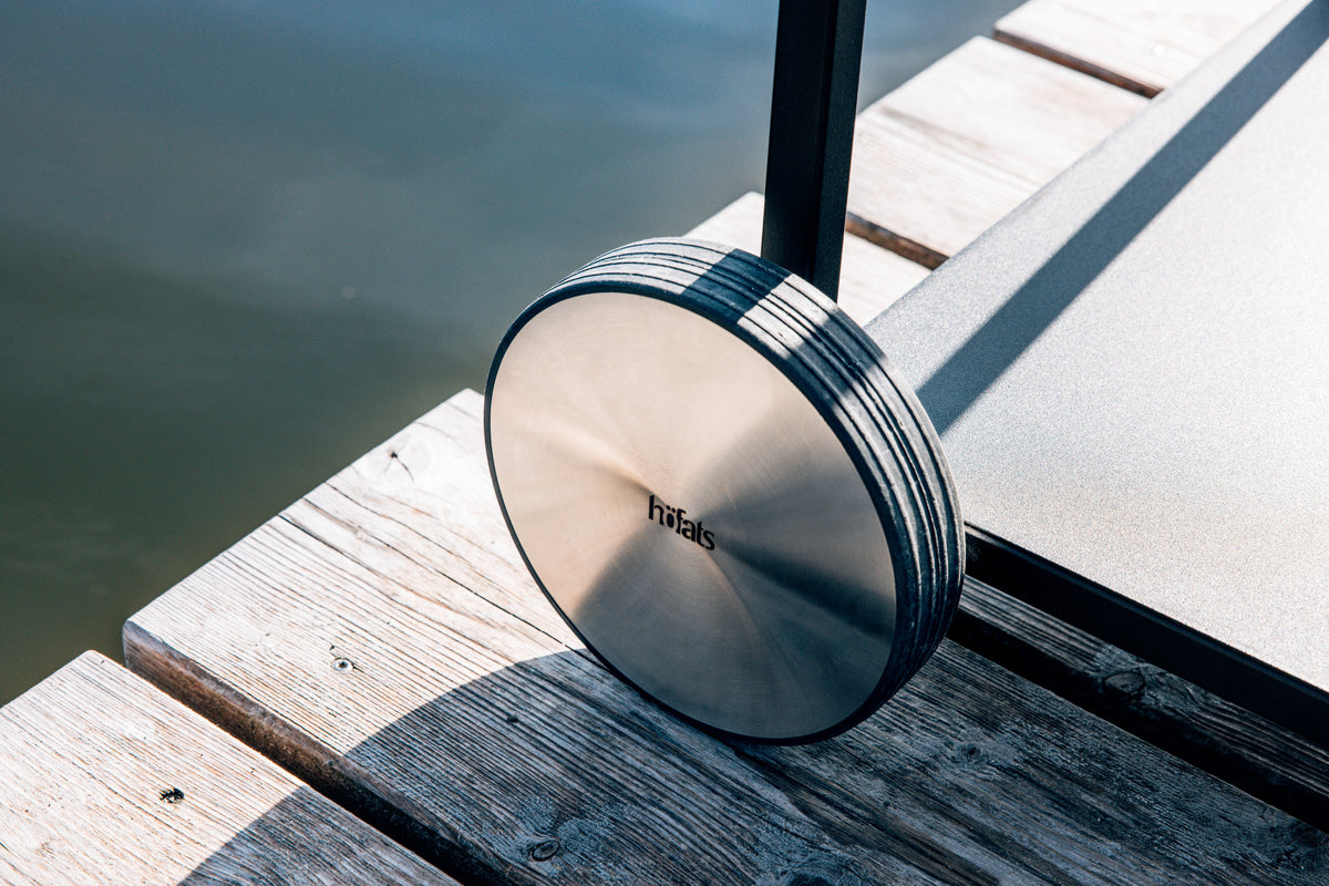 Fire Kitchen BBQ with Höfats Bowl 70 Outdoor Kitchen