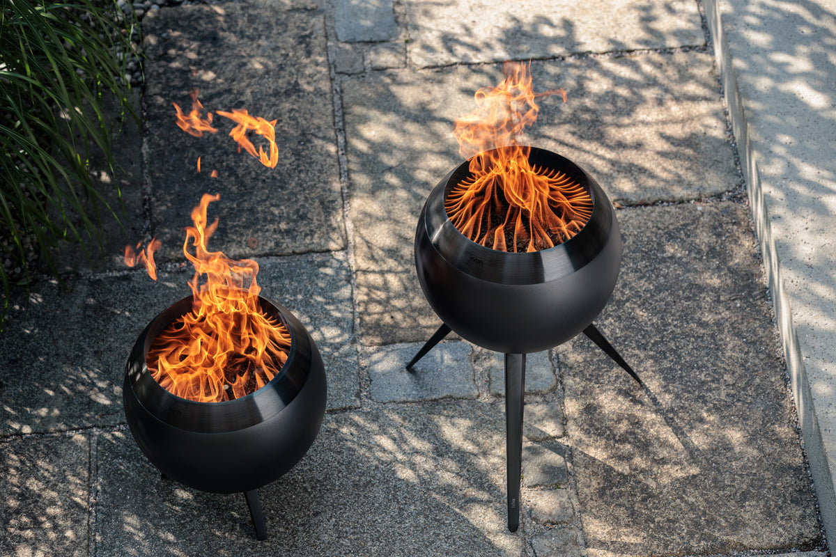 MOON 45 Low Fire Pit All Black Höfats