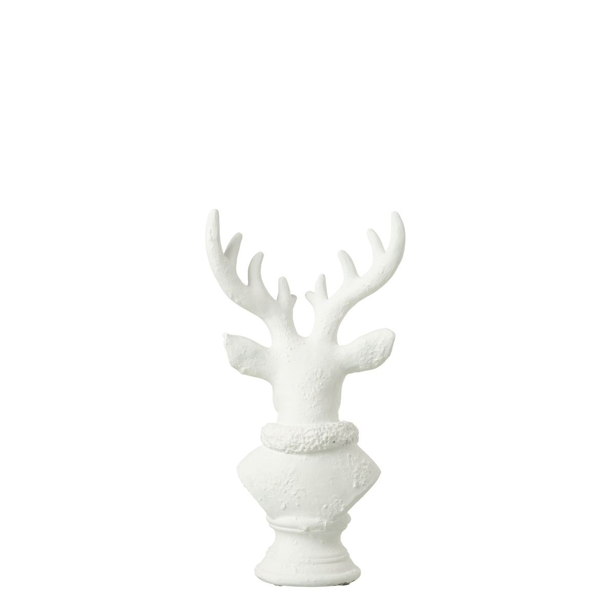 Deer Polyresin White Small J-Line