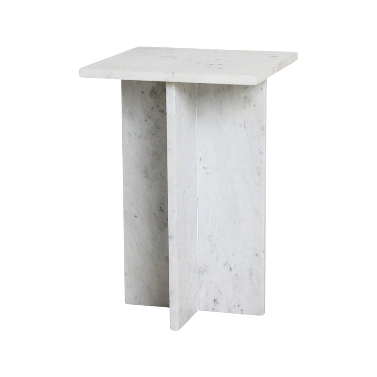 Side table Beijing Marble White Raw Materials