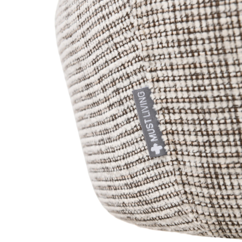 MUST Living Clooney Beige Swivel Dining Chair