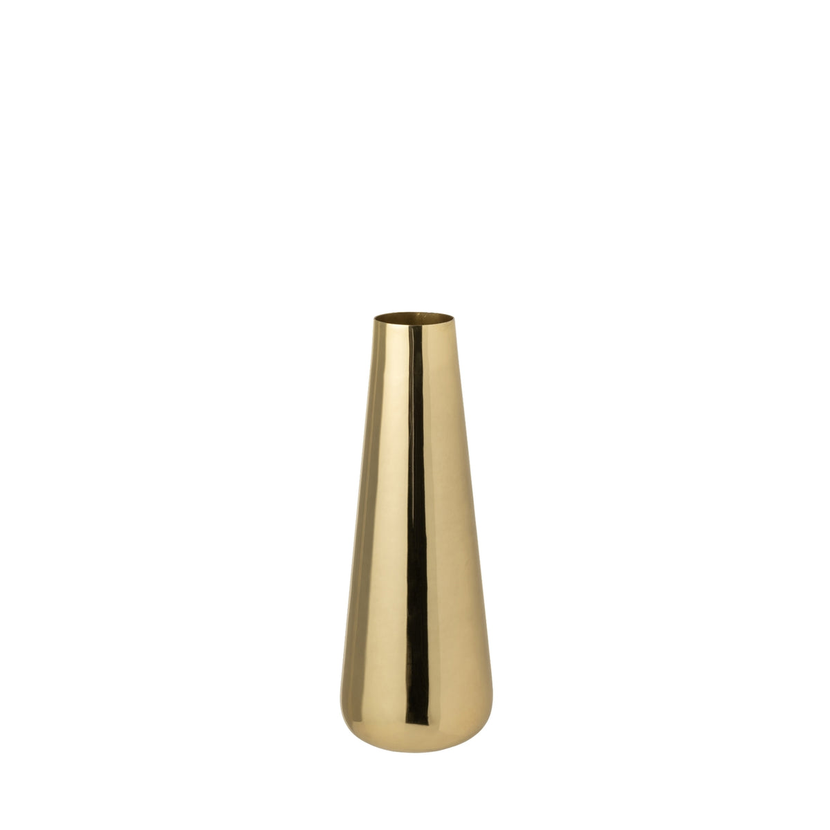 Elegant Gold J-Line Vase Set of 2
