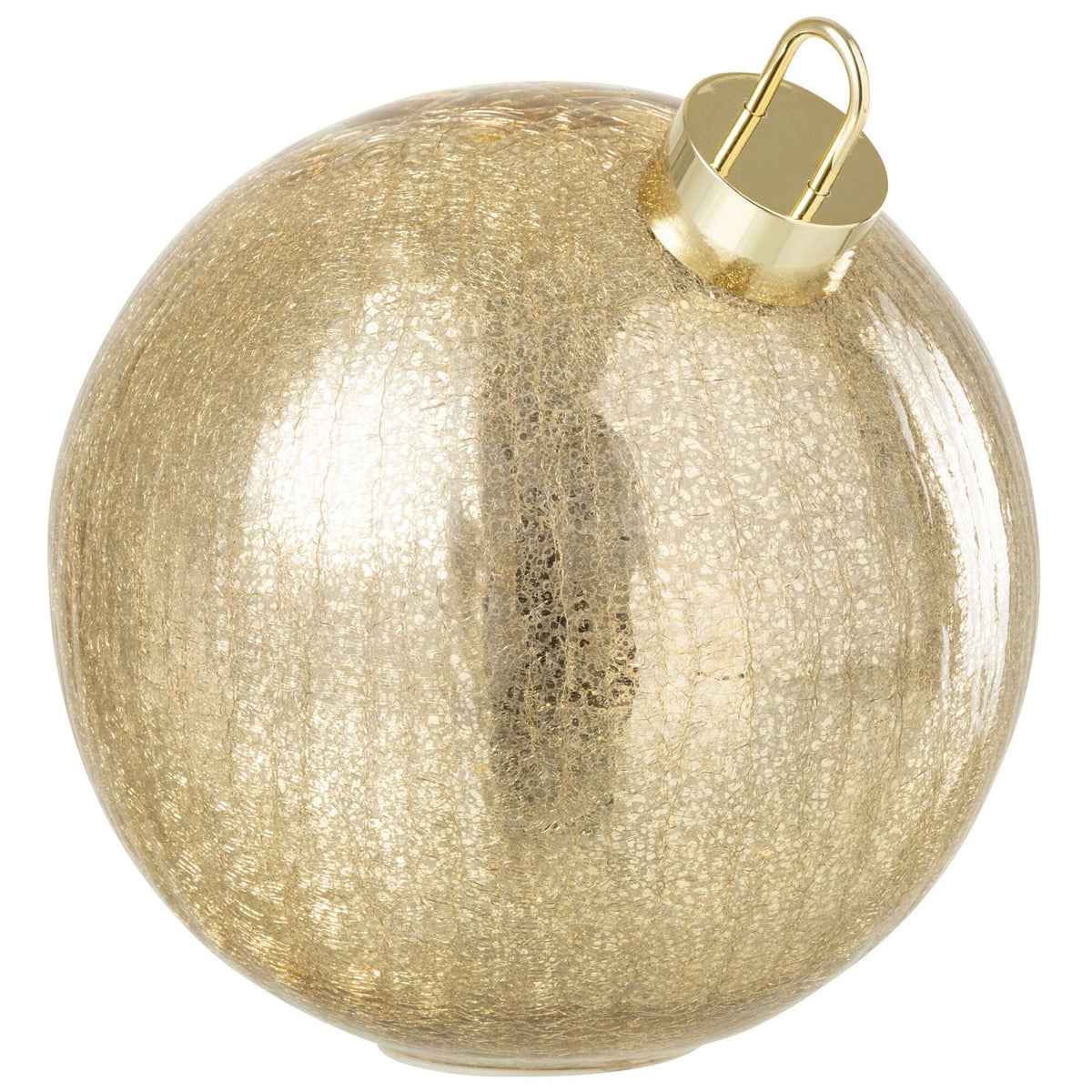 Christmas Bauble LED Glass Gold-Colored Large J-Line