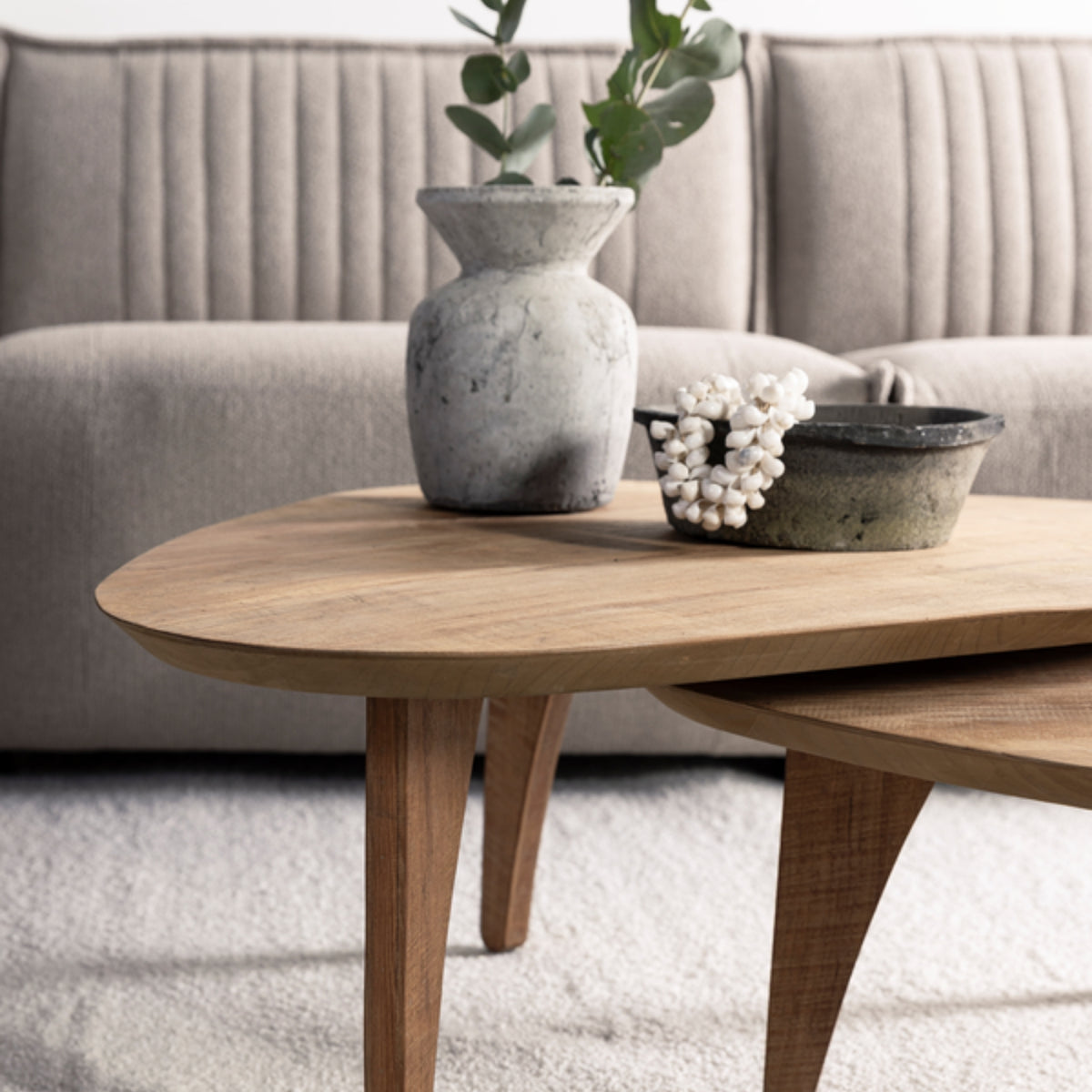 DTP Home Bliss Coffee Table Pebble Teak