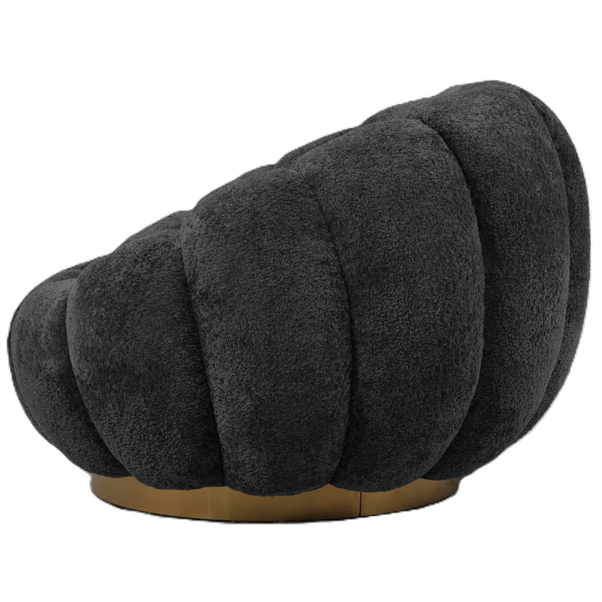 Swivel Armchair Daisy Anthracite Euphoria PTMD