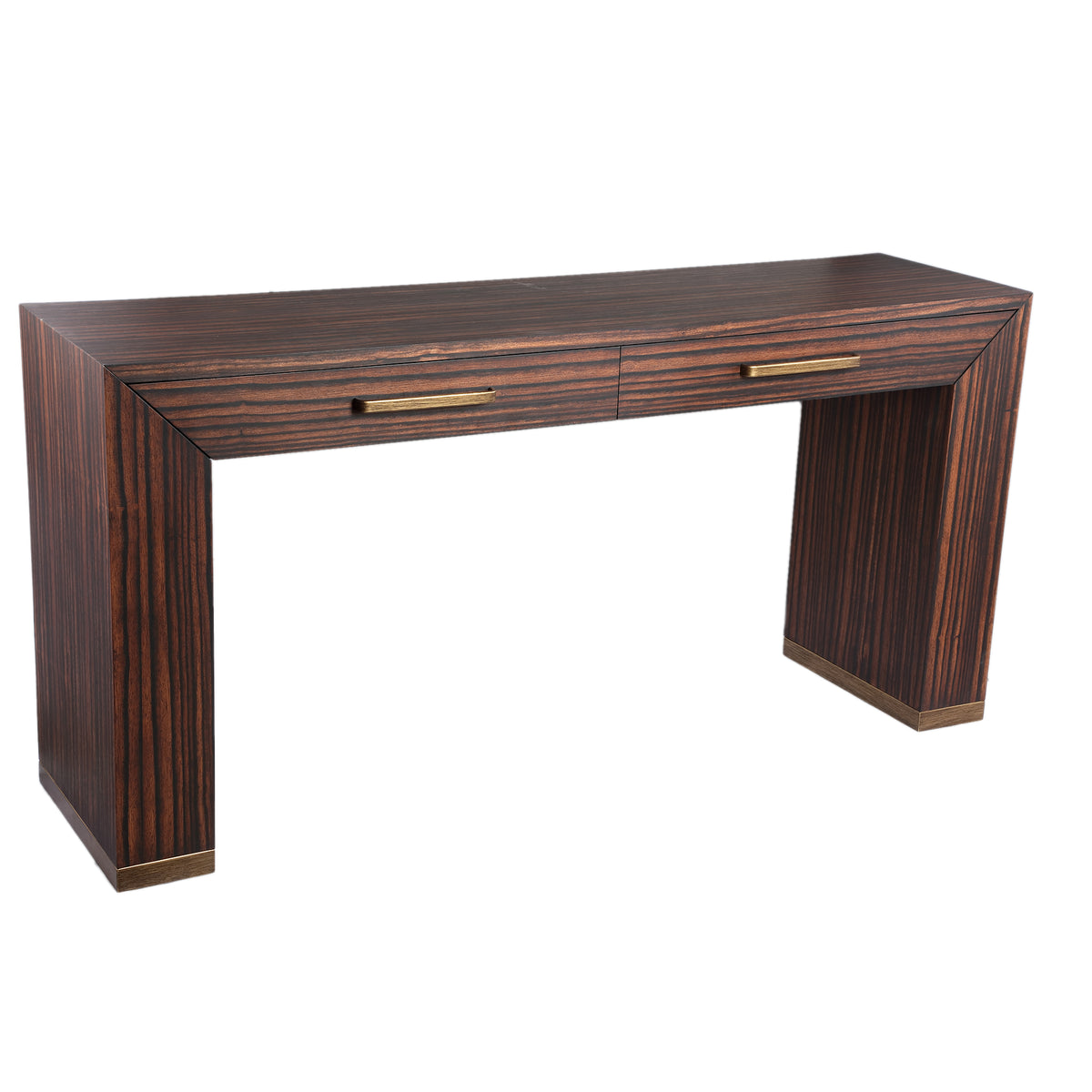 Side table / Desk Tiess Wood 2 Drawers PTMD
