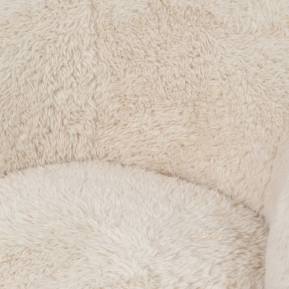 Armchair Aphrodite Small Beige Faux Suede PTMD