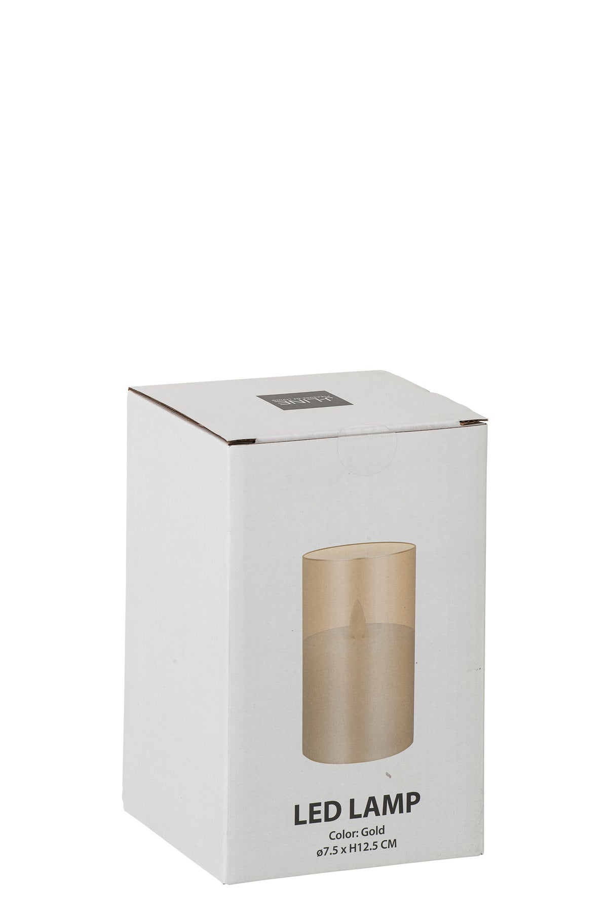 LED Lamp Blinking Glass Gold Small