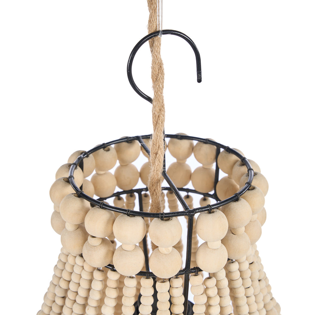 Chandelier Teardrop Natural Medium Bazar Bizarre