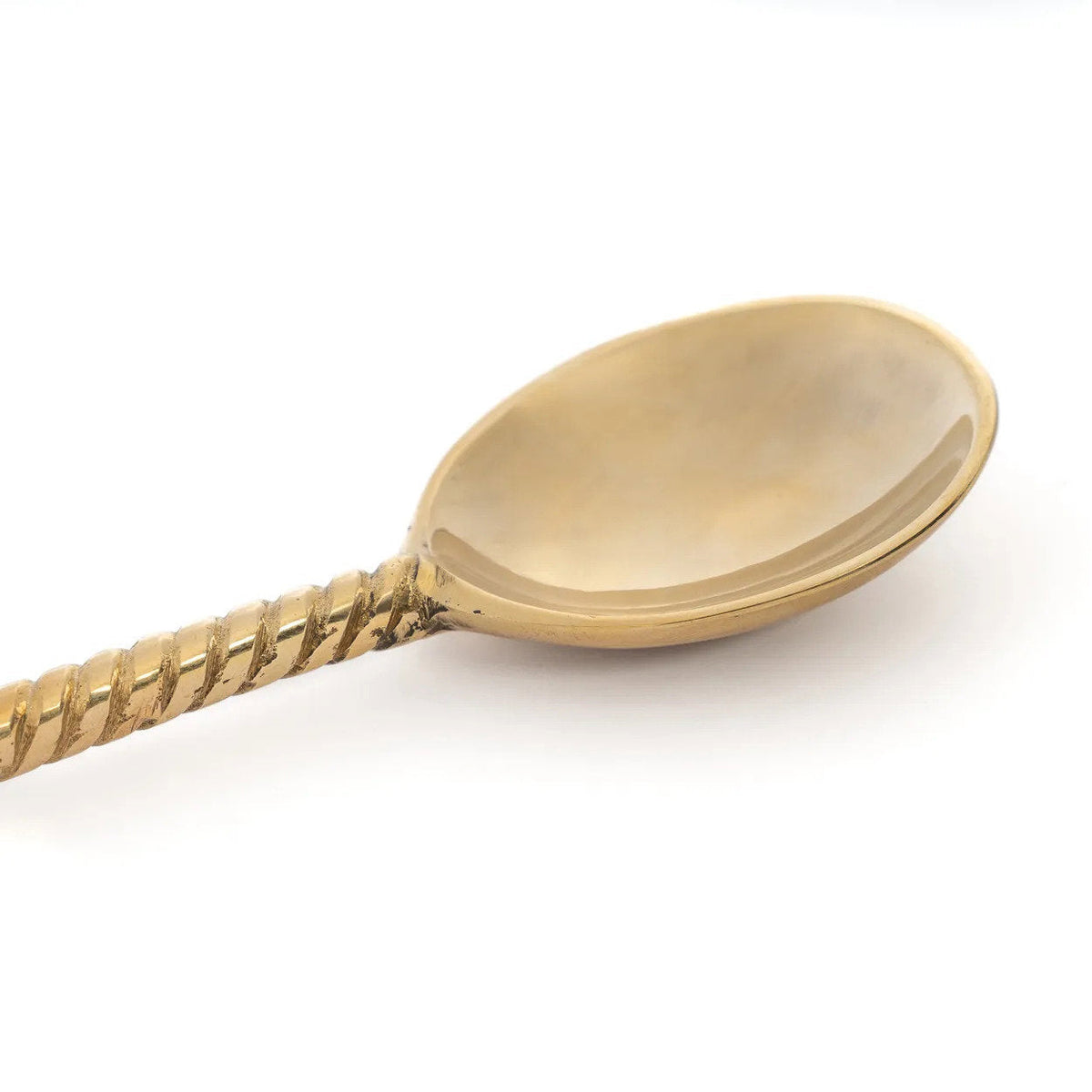 The Palm Tree Salad Spoon - Gold Bazar Bizar