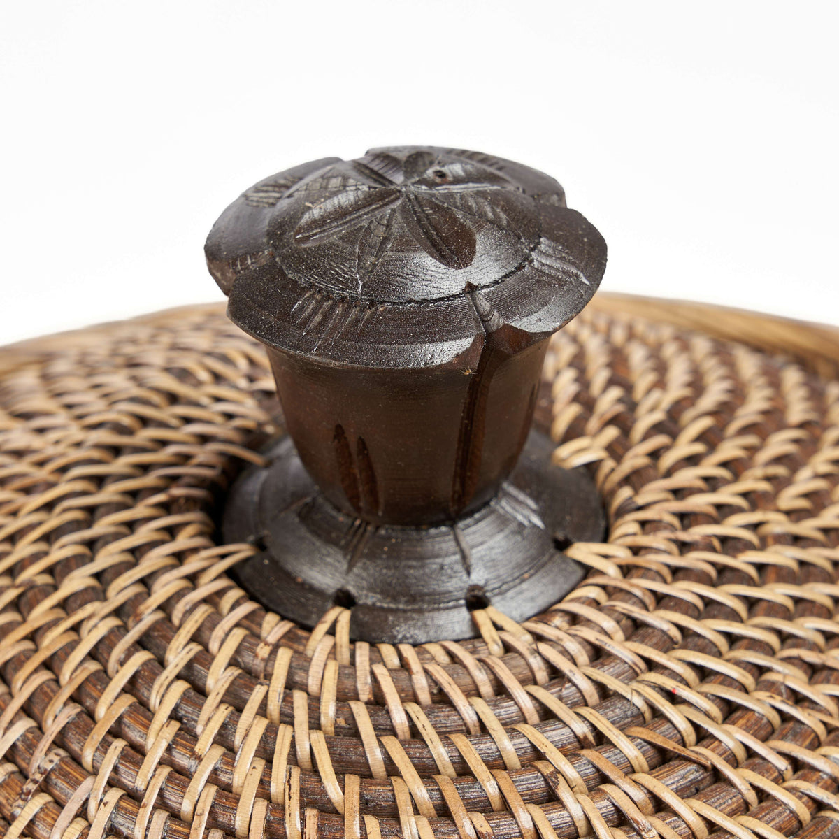 De Opberg Crown Basket Natural Brown Bazar Bizar