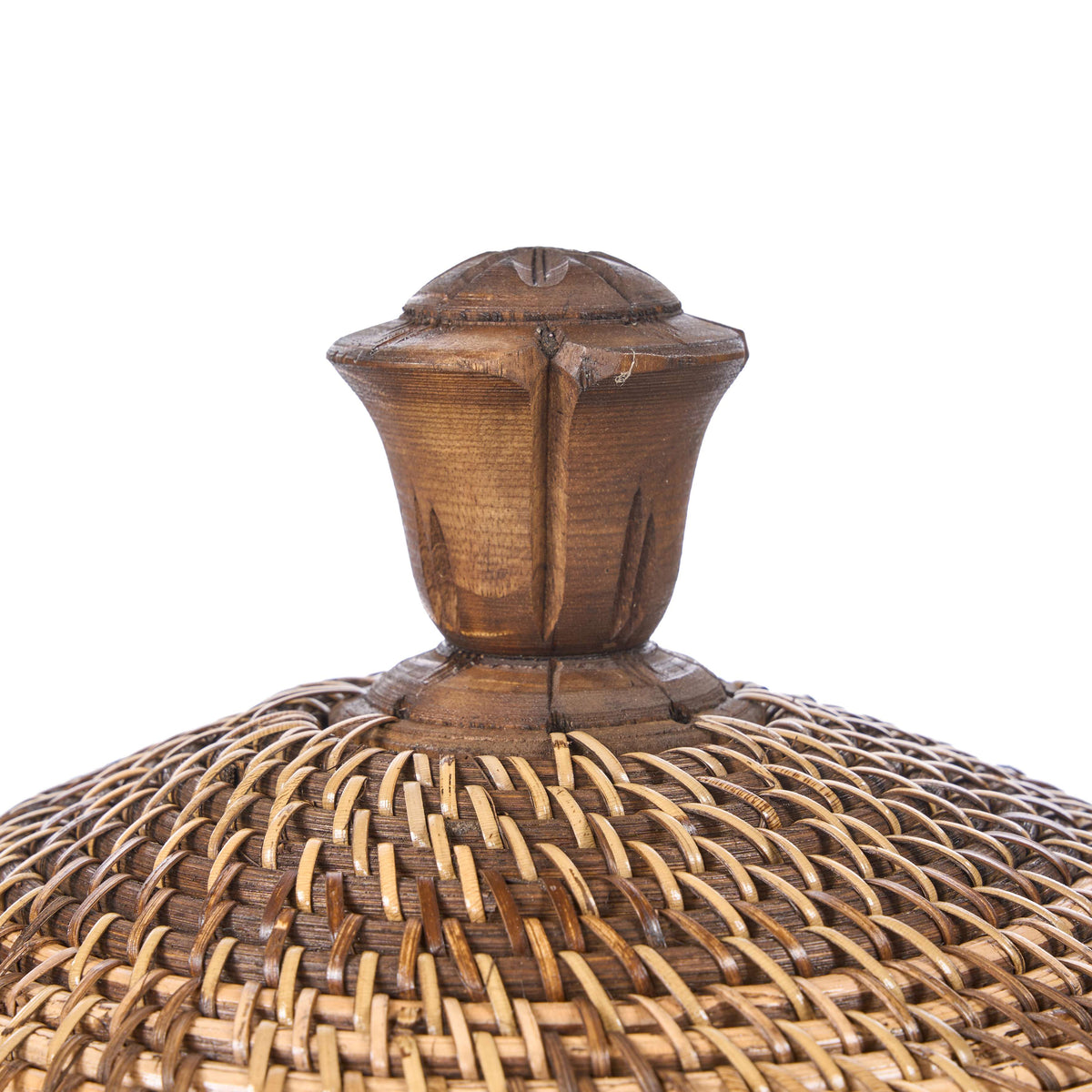 De Opberg Crown Basket Natural Brown Bazar Bizar