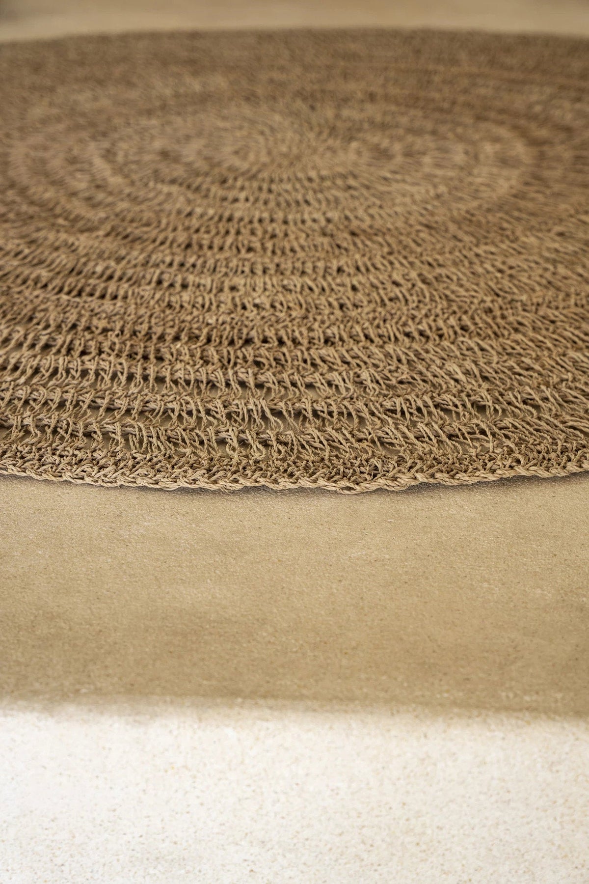 The Seagrass Rug Natural 100cm Bazar Bizar