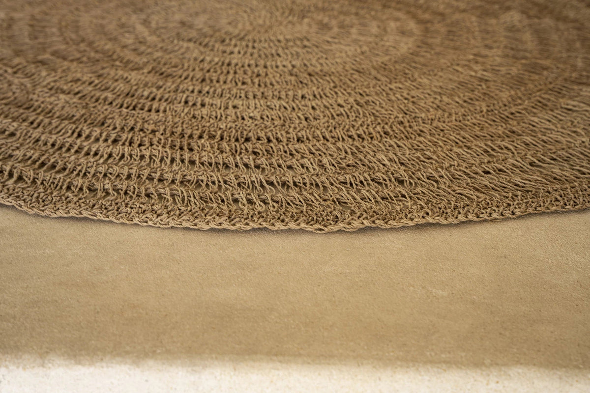 The Seagrass Rug Natural 100cm Bazar Bizar