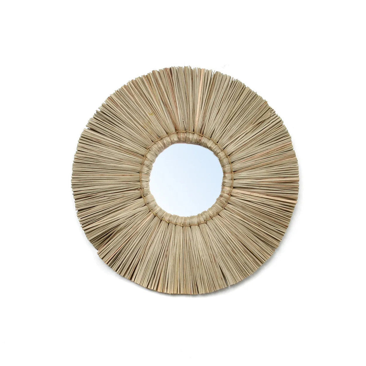 The Alang Alang Mirror - Natural - S 35x35cm