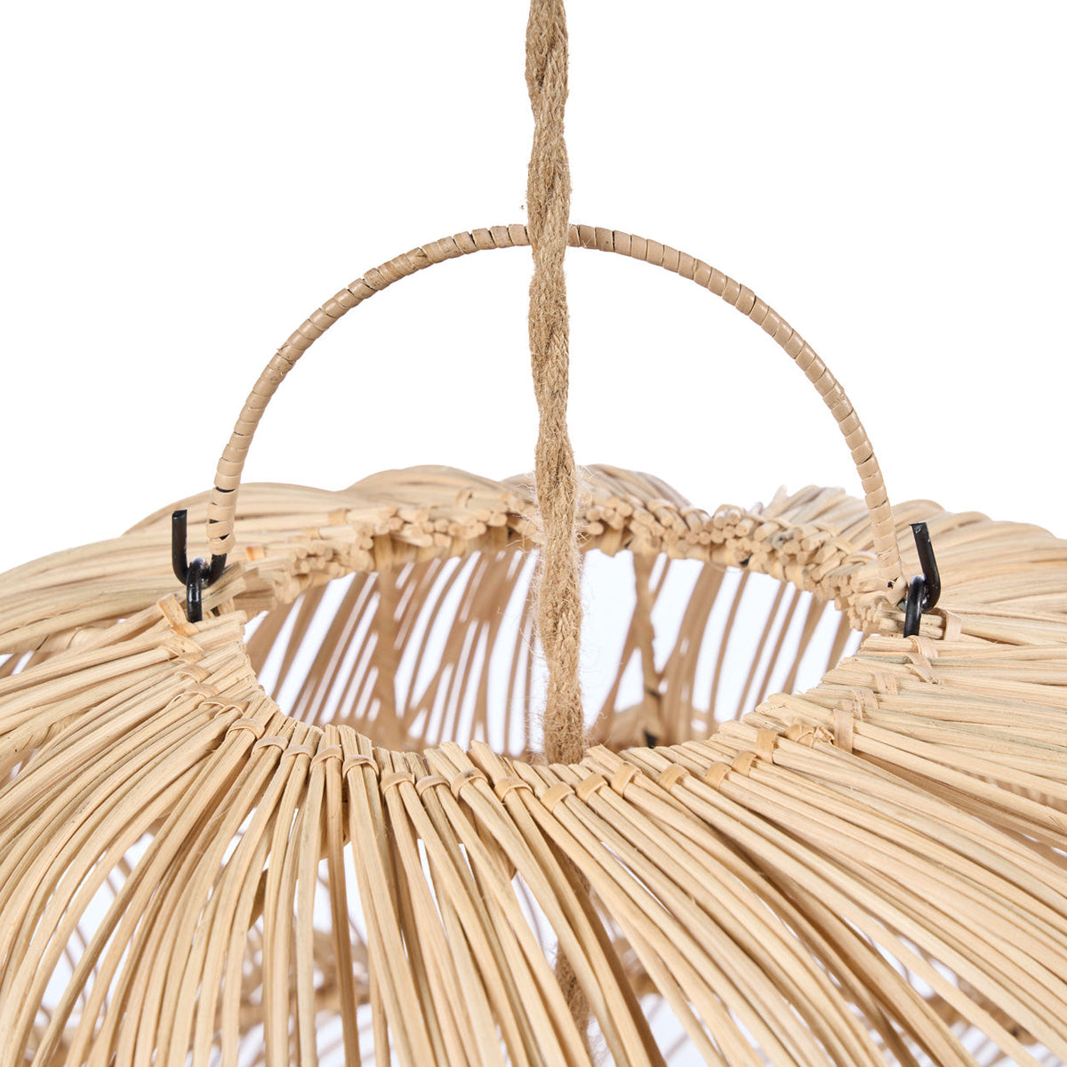 The Aurora Puff Pendant Light - Natural - XL Bazar Bizar