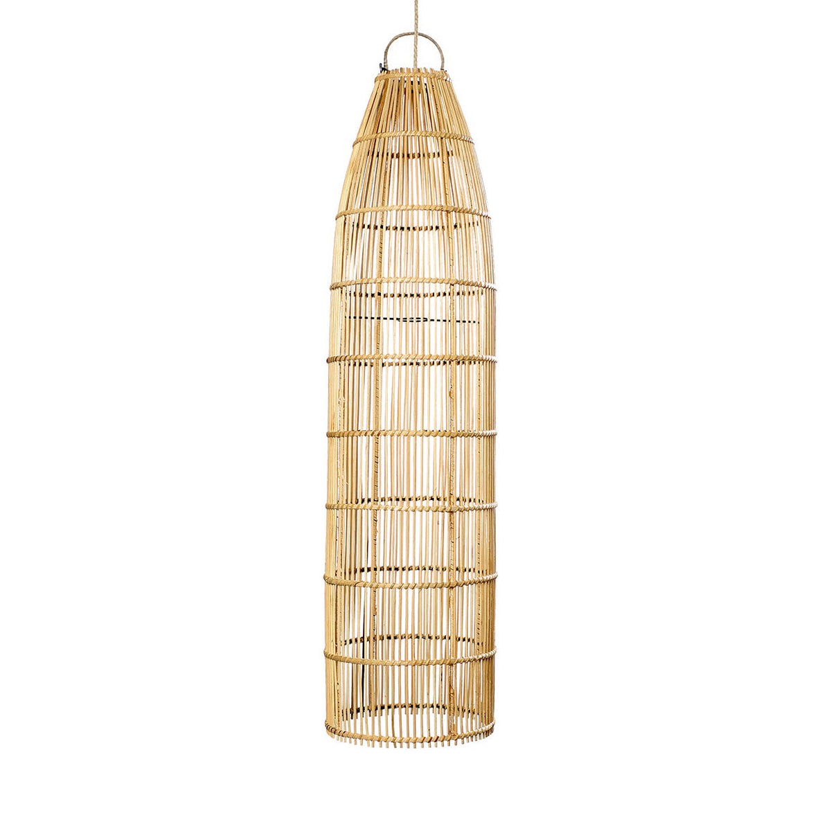 The Fish Trap Pendant Light Natural Large Bazar Bizarre