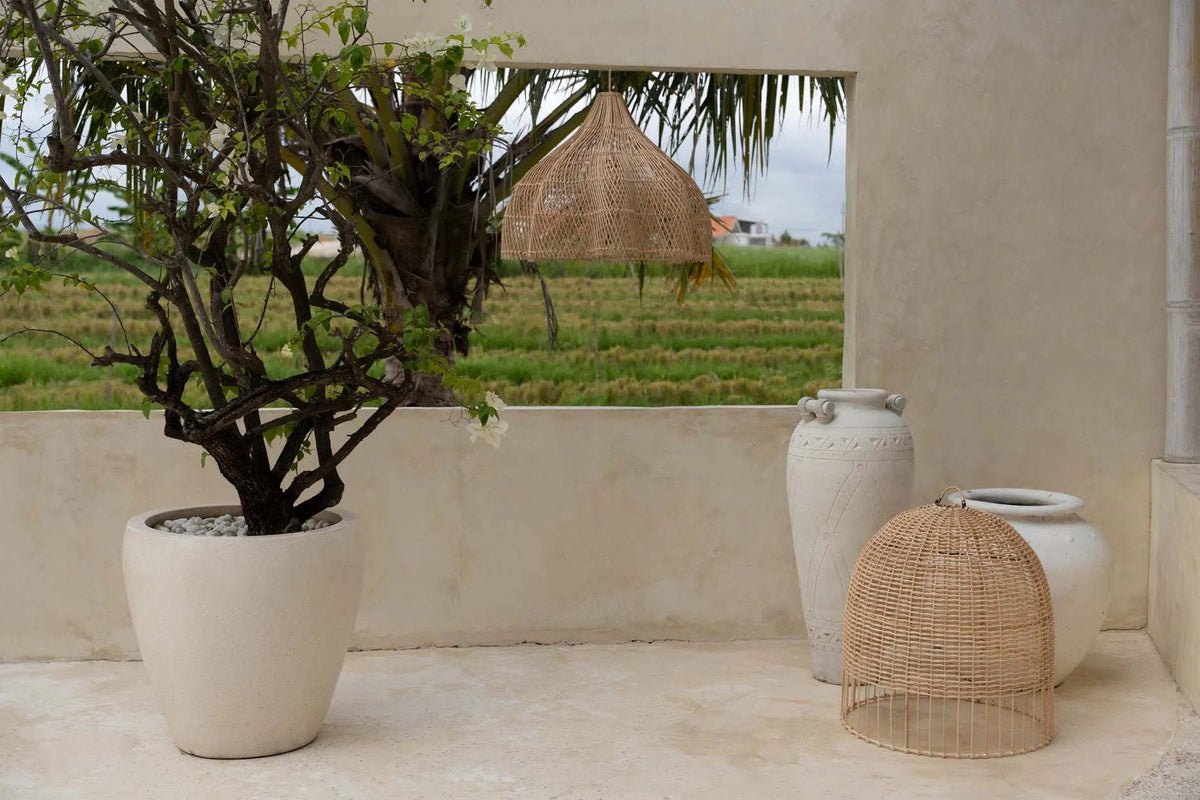 The Whipped Pendant Light - Natural - M Bazar Bizar