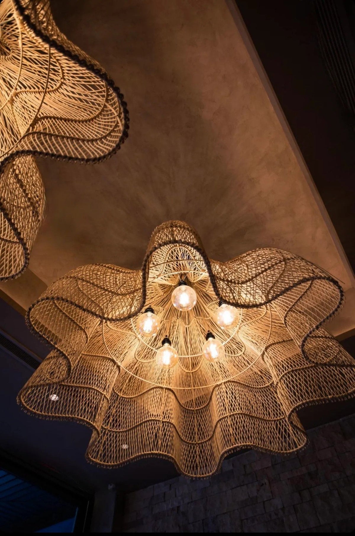 The Whipped Pendant Lamp Natural XXL Bazar Bizarre