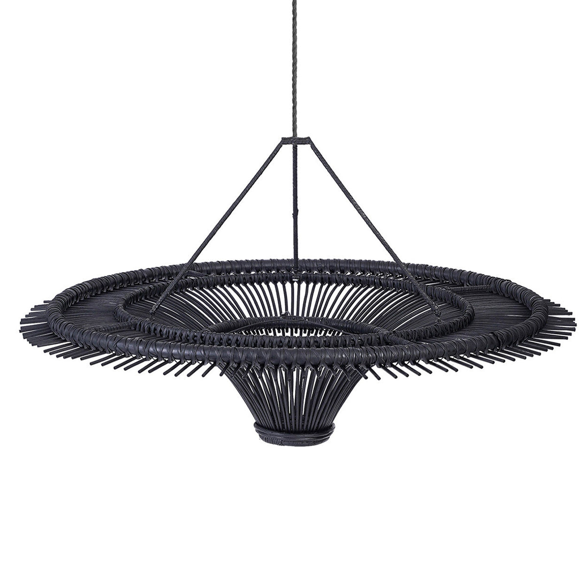 The Sky Pendant Light Black XXL Bazar Bizarre