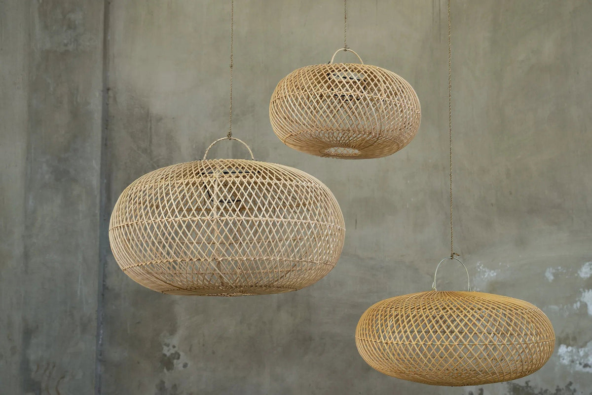 The Wholly Pendant Light - Natural - Large Bazar Bizar