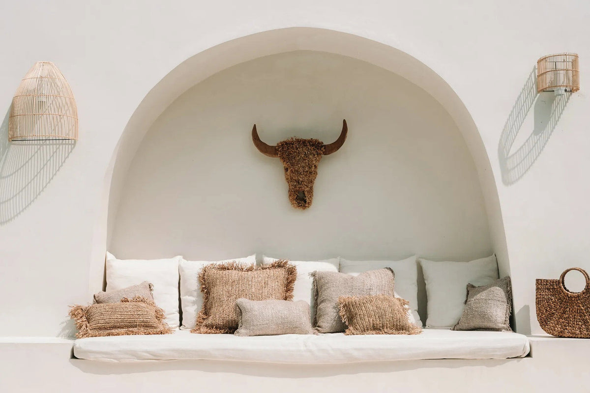 The Gigi Applique Wall Lamp - Natural - S