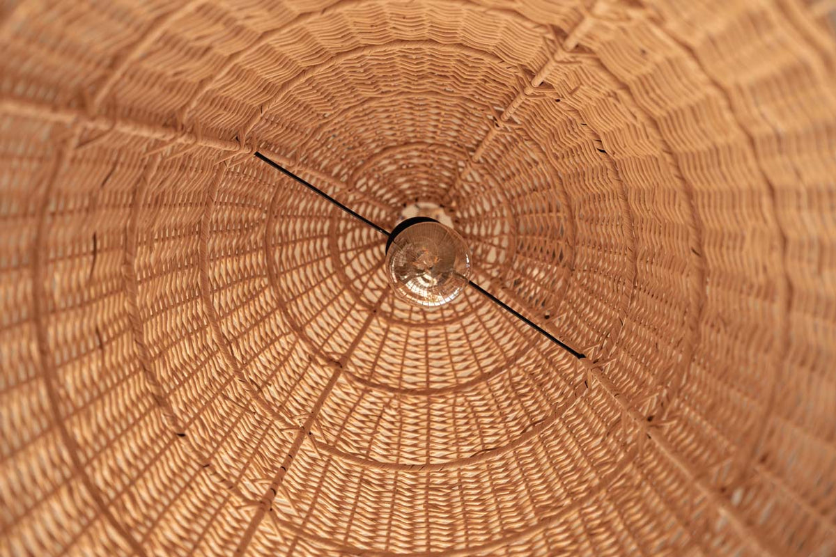 The Elba Pendant Light Natural Large Bazar Bizar