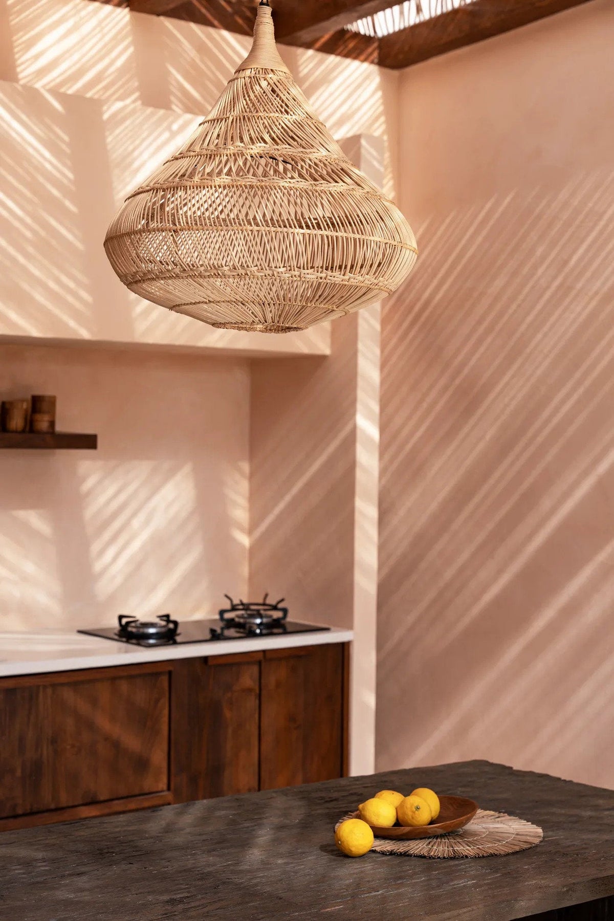 The Drop Pendant Light - Natural - XL Bazar Bizar
