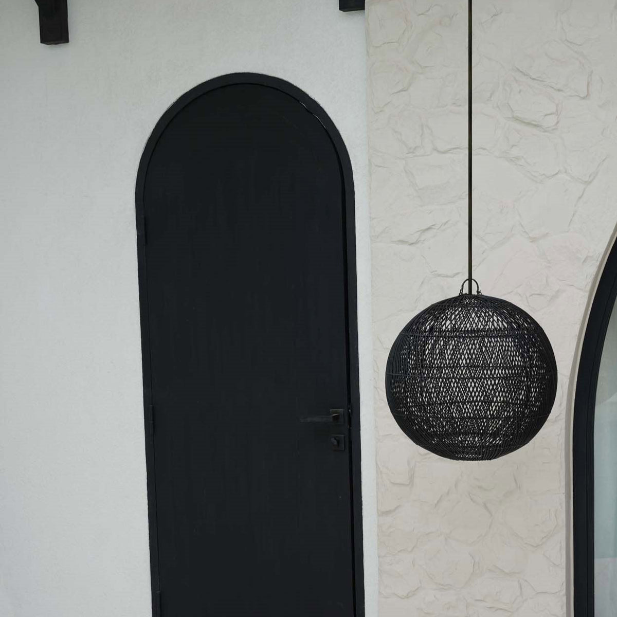 The Bubble Pendant Light - Black - Small Bazar Bizar
