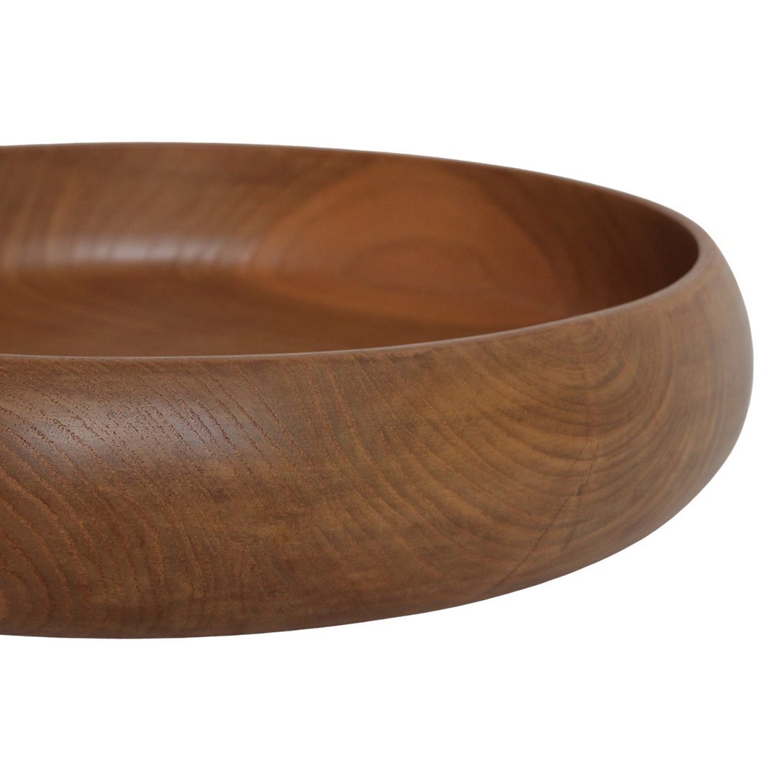 Sera Teak Wood Bowl Large Raw Materials