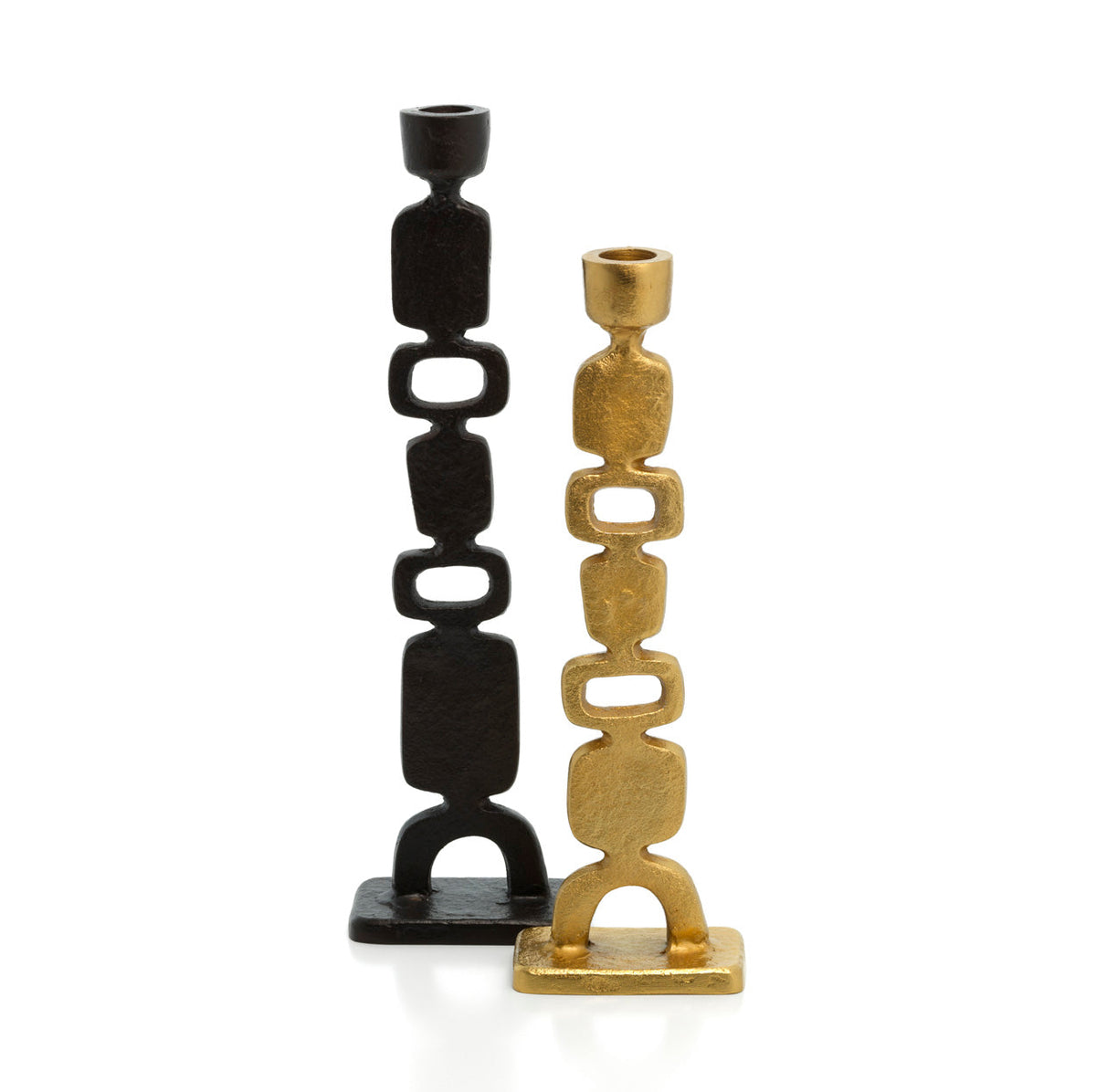 The Totemo Candlestick Black Large Bazar Bizar
