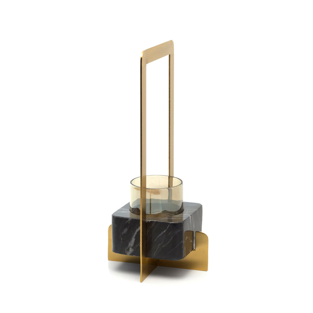 The Marbre d’Or Candelabra Gold Black Medium Bazar Bizarre