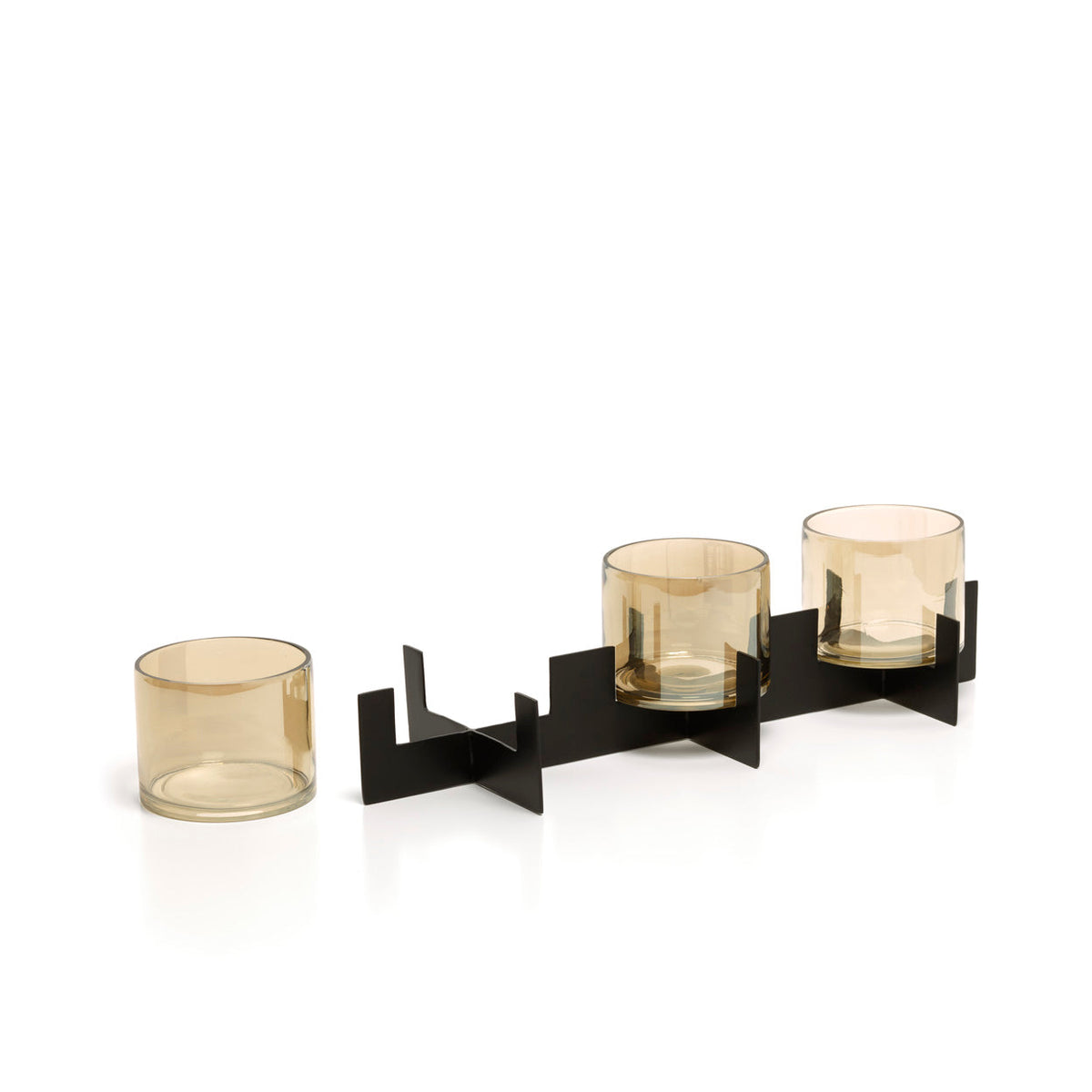 The Trio Noir Candlestick Black Bazar Bizarre