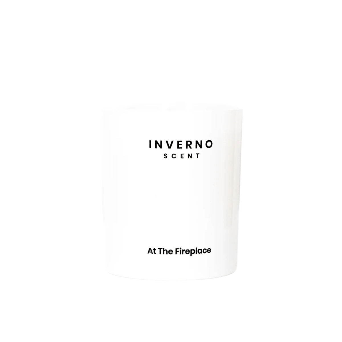 Inverno Scent Luxury Scented Candle At The Fireplace