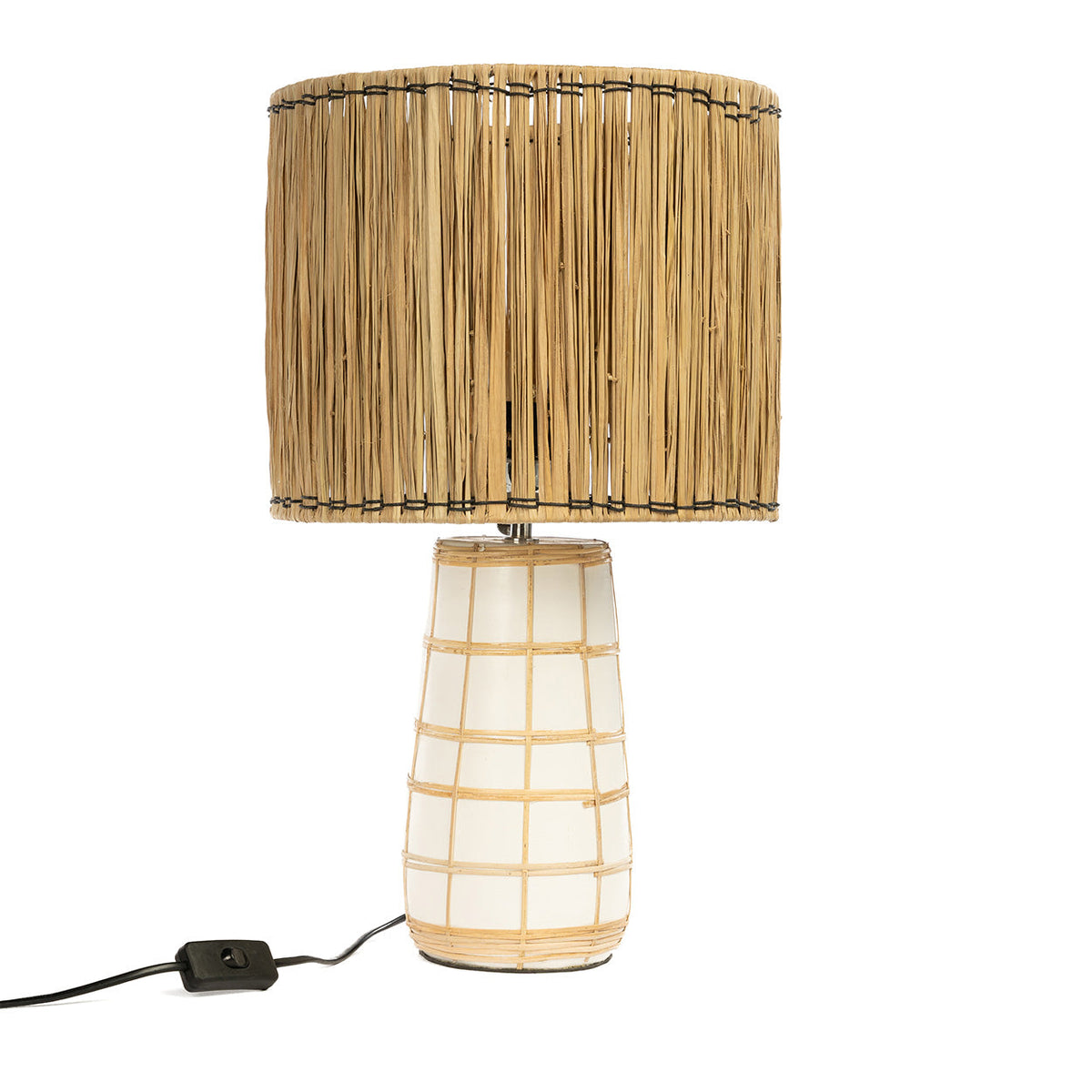 The Molokai Table Lamp White Natural Bazar Bizarre