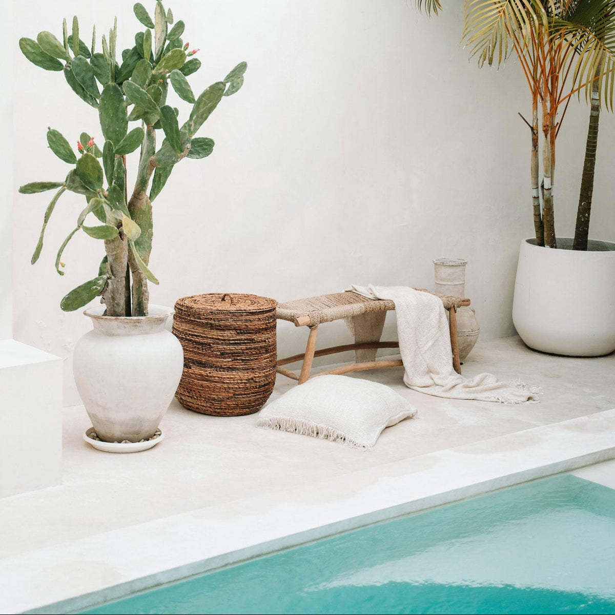 The Porto Seagrass Sofa - Natural - M Bazar Bizar