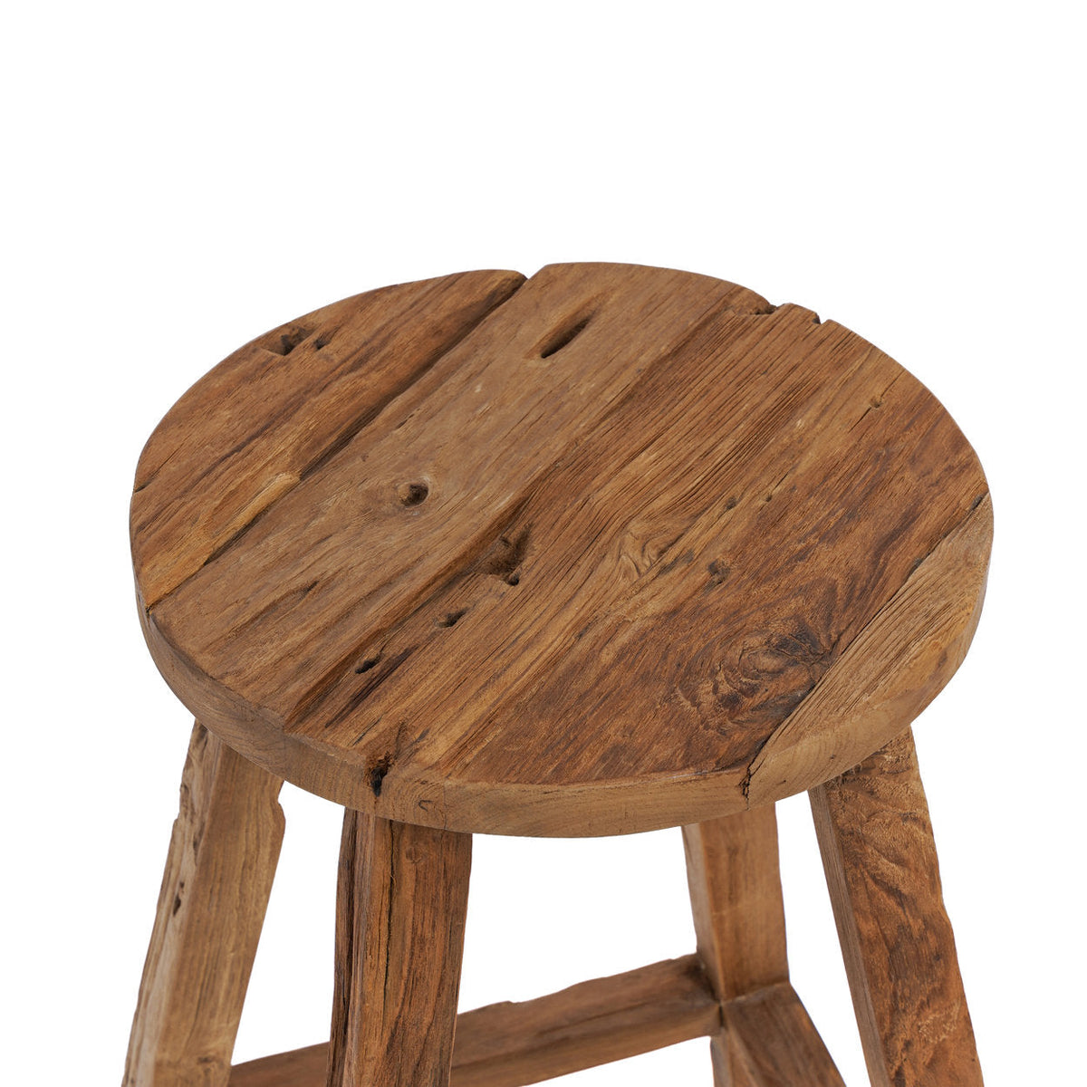 The Shibori Bar Stool Natural Bazar Bizar