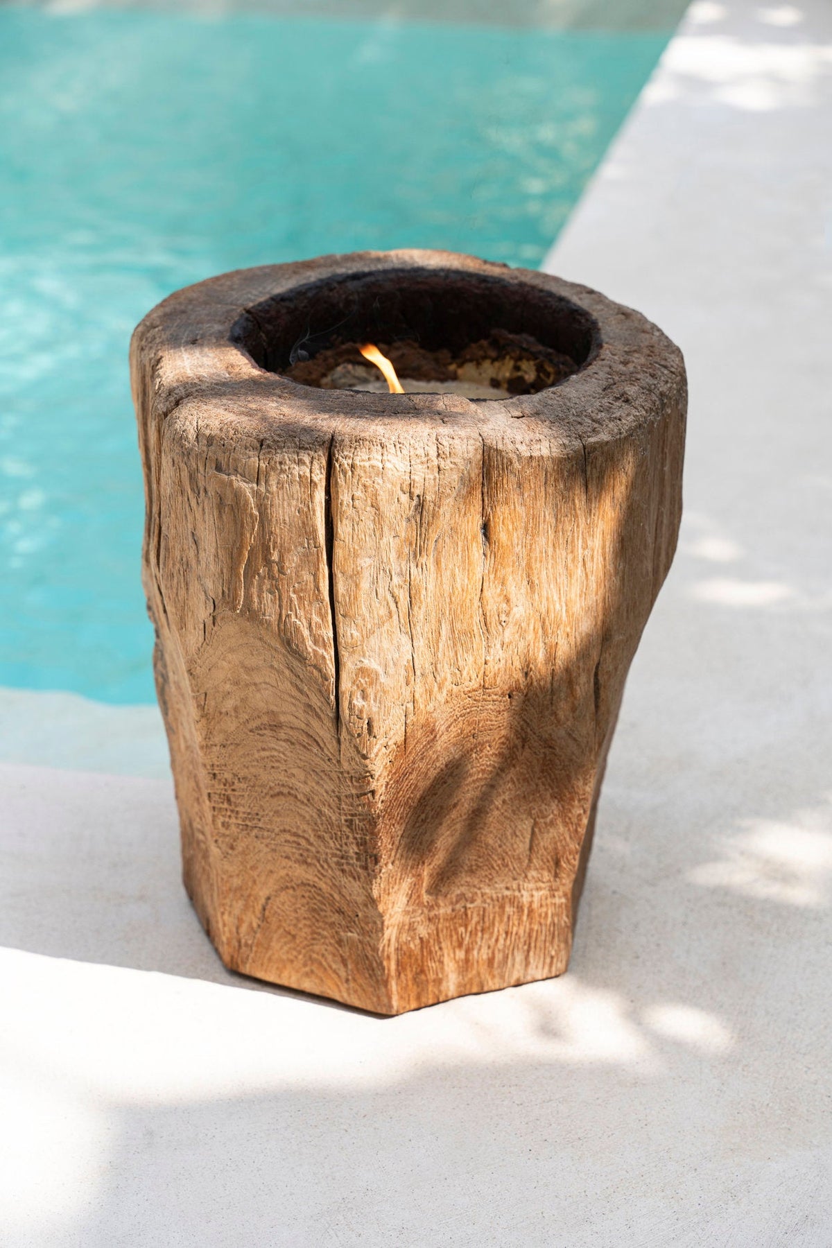 Outdoor candle Trunk Natural Bazar Bizarre