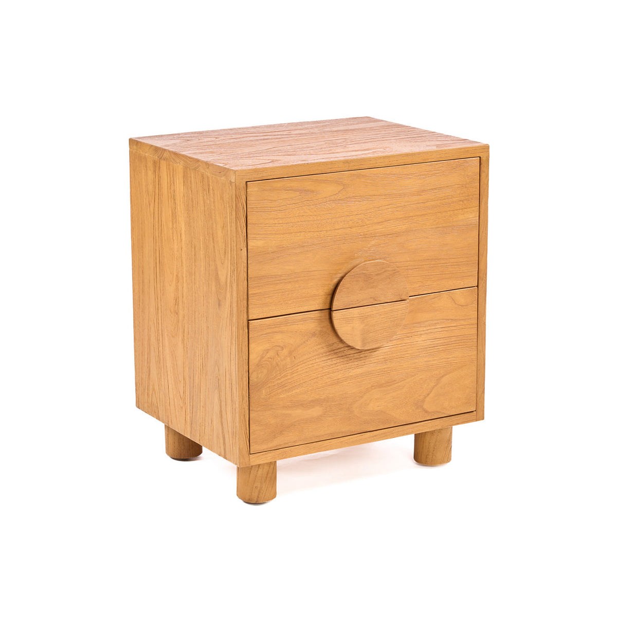 The Eclipse Nightstand Natural Bazar Bizarre
