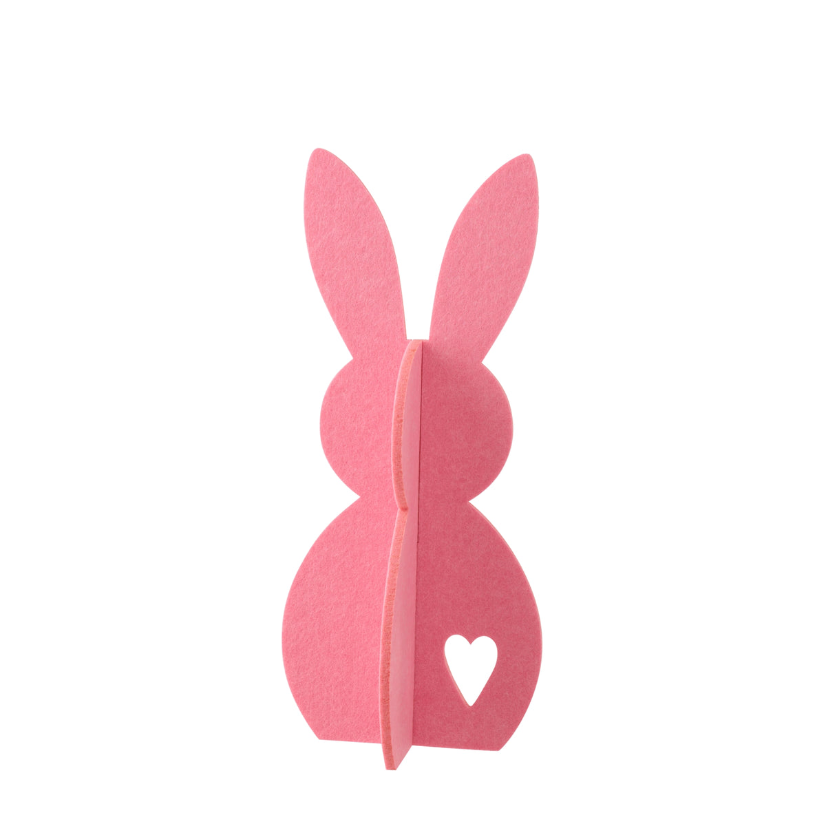 Easter Decoration Pink Bunny Felt Set of 3 J-Line