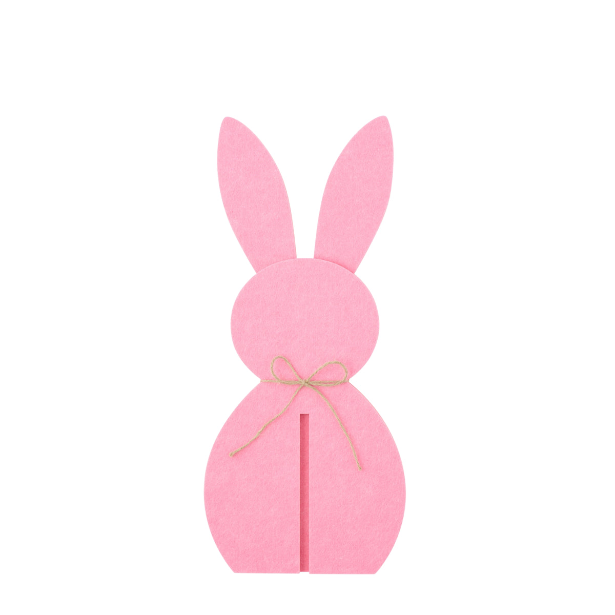 Easter Decoration Pink Bunny Felt Set of 3 J-Line