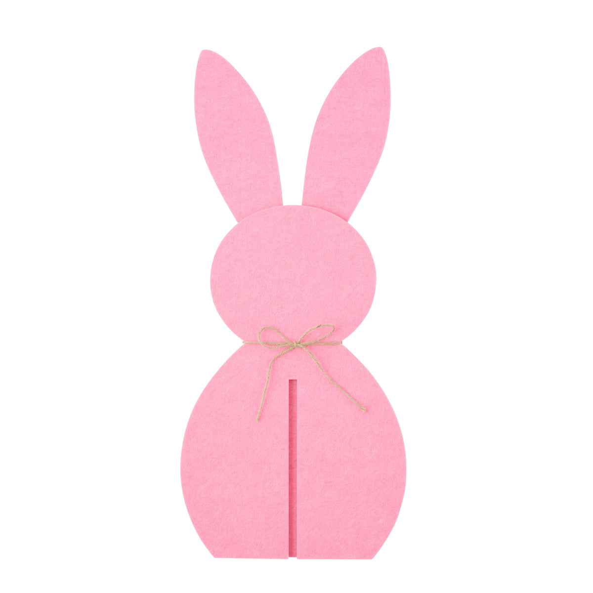 Easter Decoration Pink Bunny Felt Set of 3 J-Line