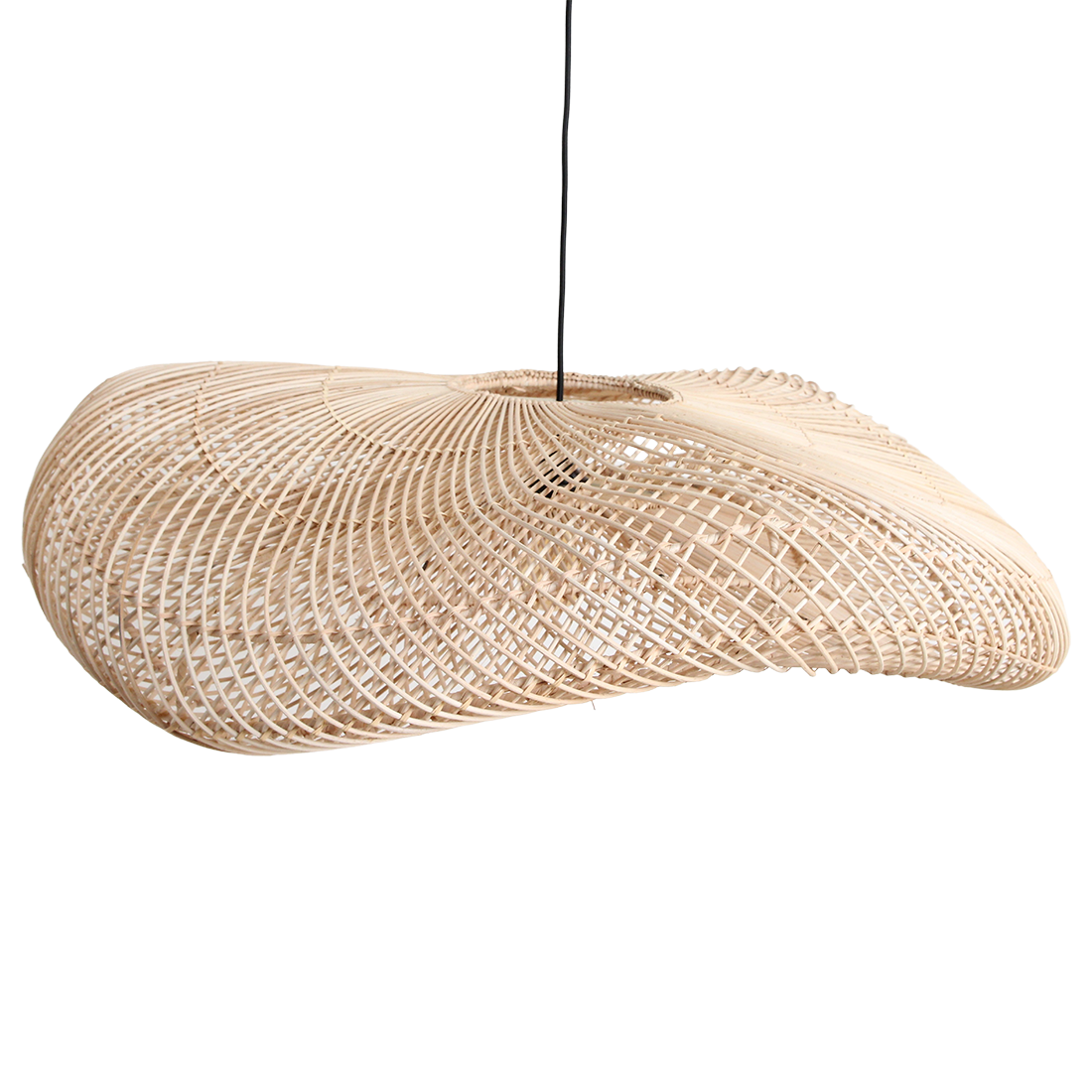 Pendant Light Wave Natural XL Raw Materials