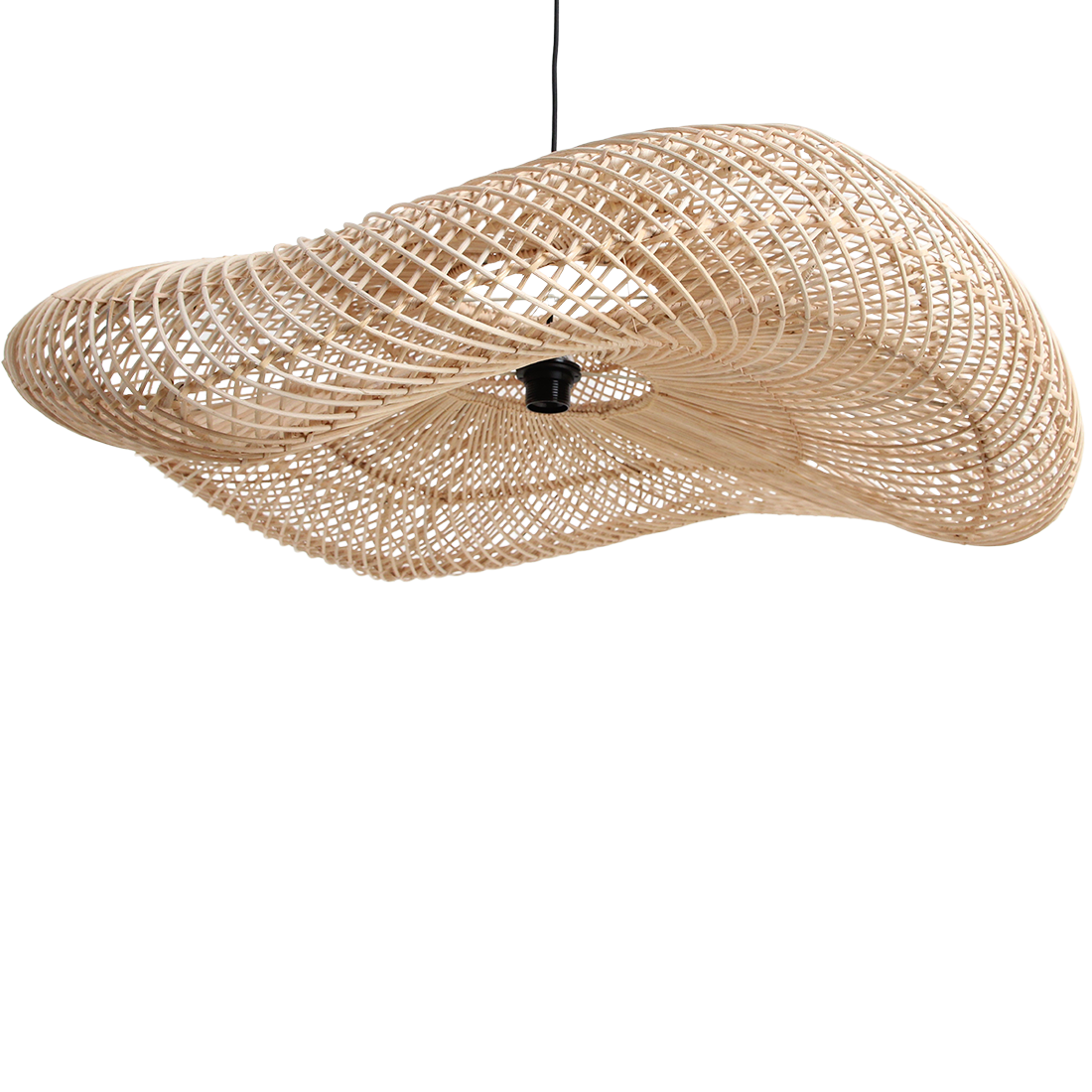 Pendant Light Wave Natural XL Raw Materials