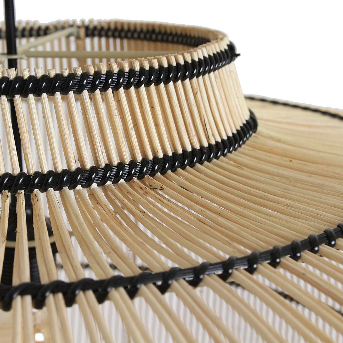 Stella Rattan Pendant Light Raw Materials