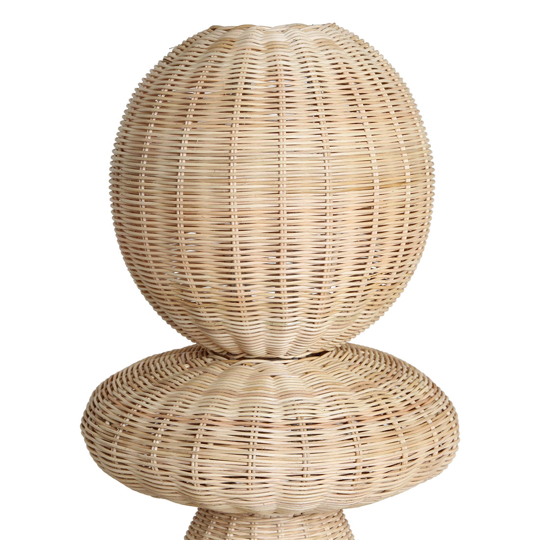Tao Rattan Floor Lamp - 140cm Raw Materials