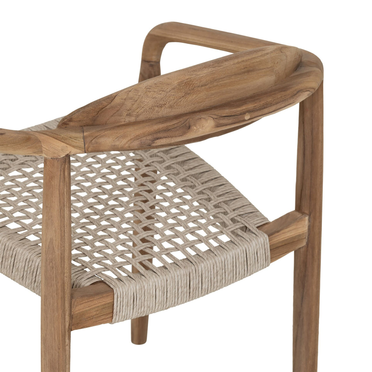 MUST Living Outdoor Dining Chair Santiago Teak Wood