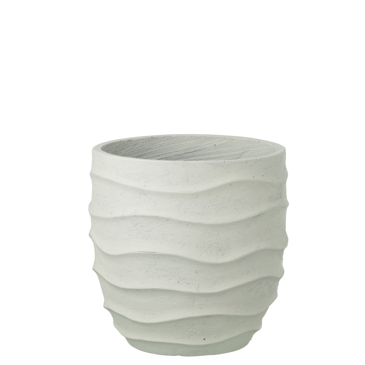 Flower Pot Wave + Outdoor Sand White Medium J-Line