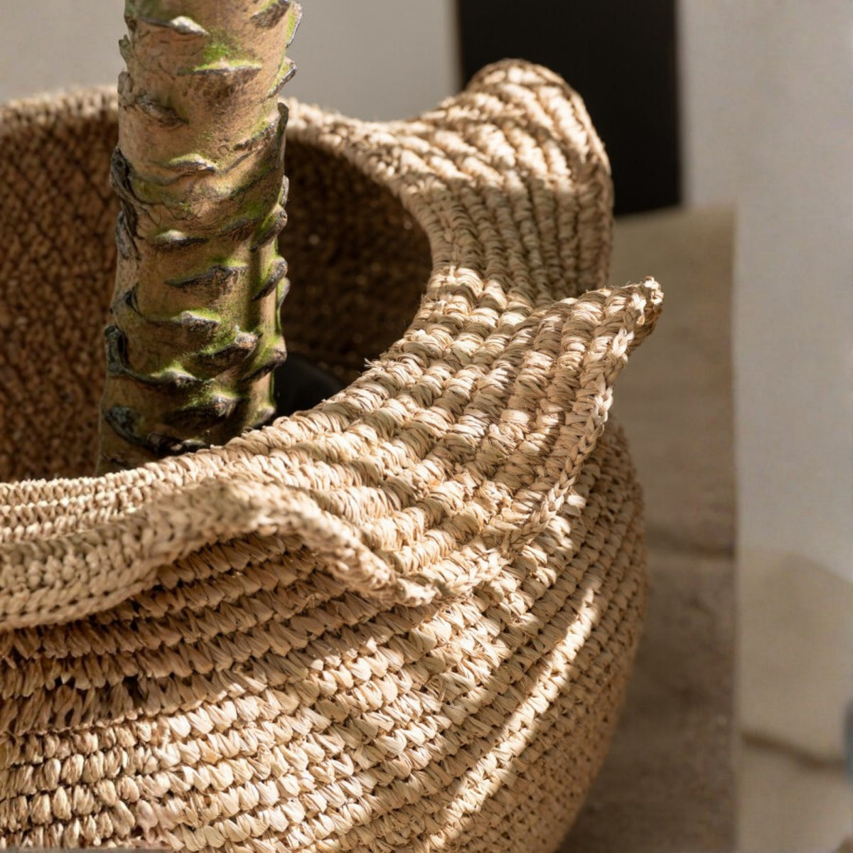 Natural Sisal Basket J-Line