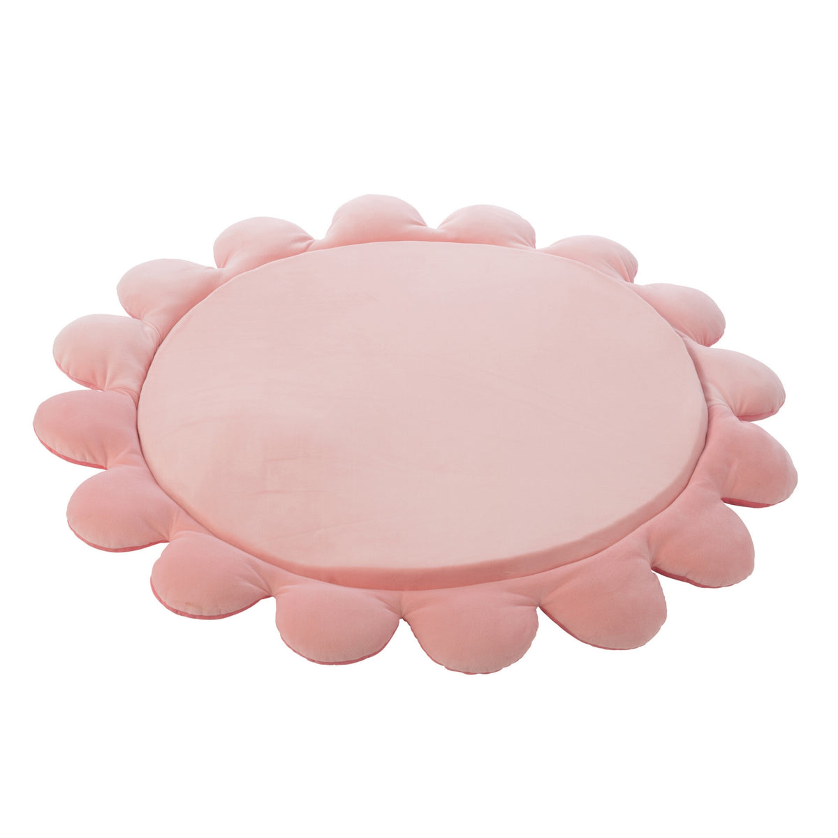 Playmat Flower Polyester Dark Pink/Light Pink J-Line